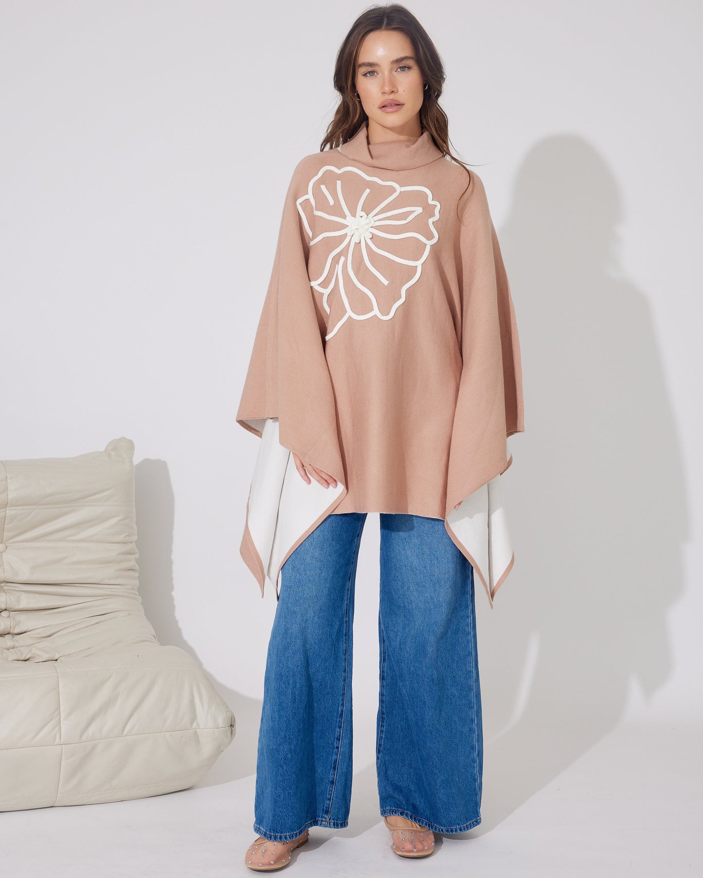 FIORE PONCHO