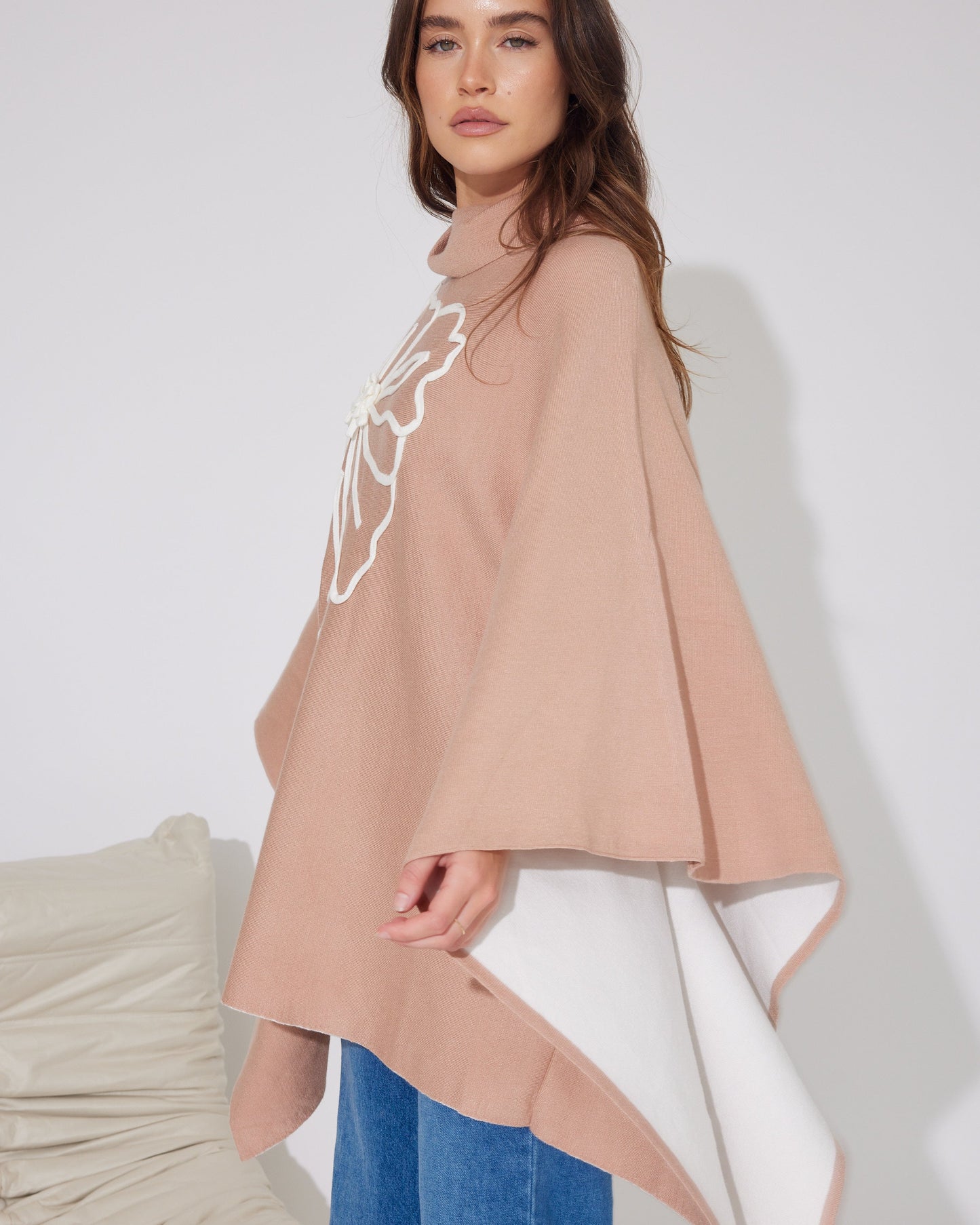 FIORE PONCHO