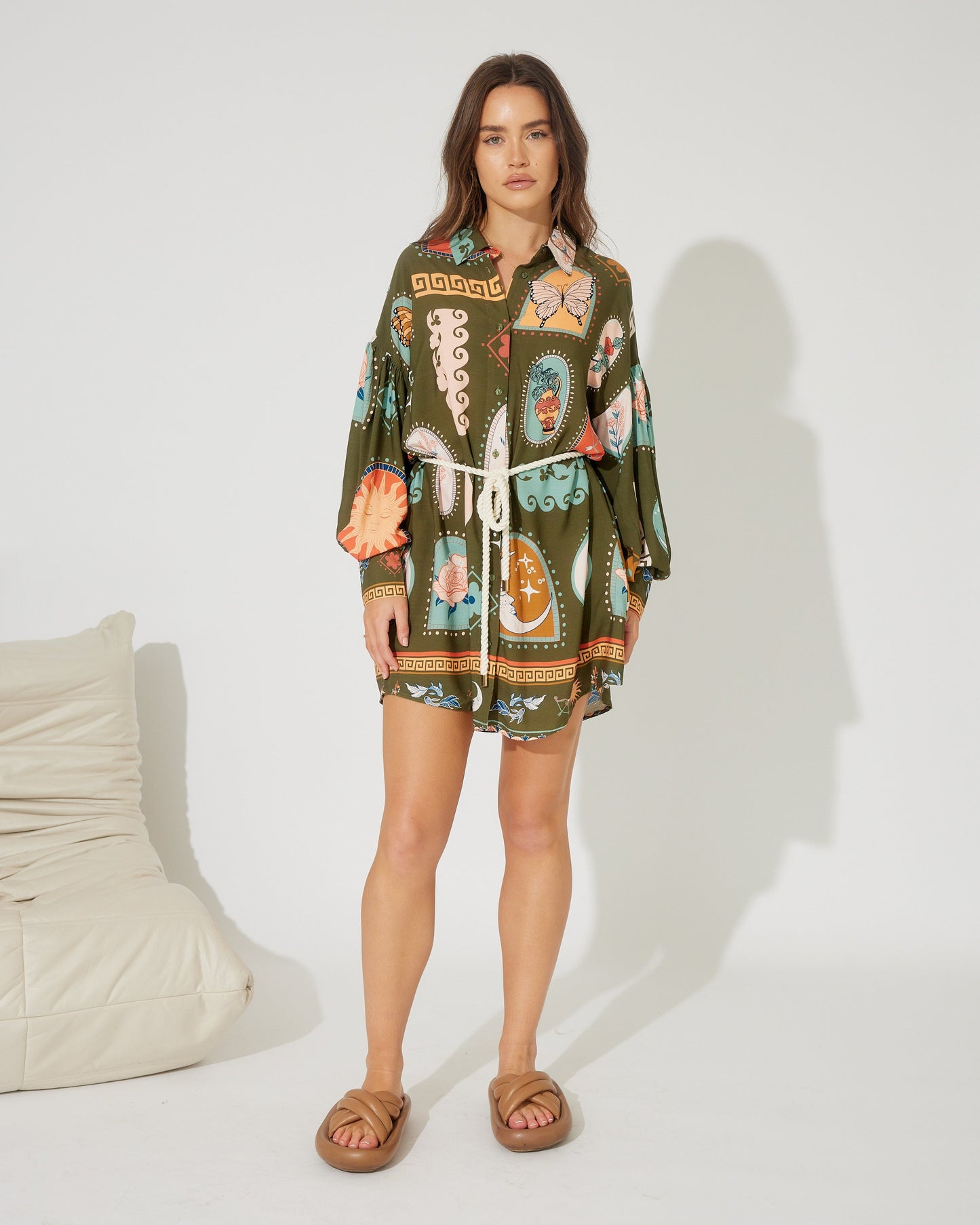 AURORA SHIRT DRESS