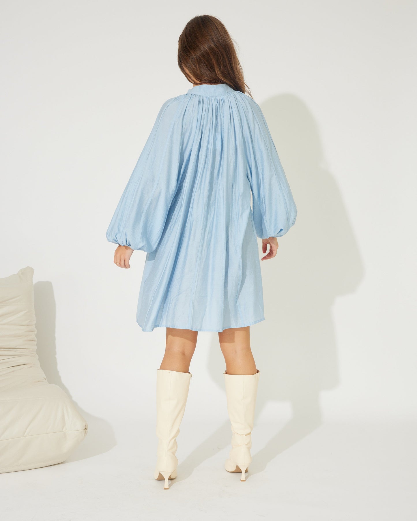 AMINA SMOCK DRESS