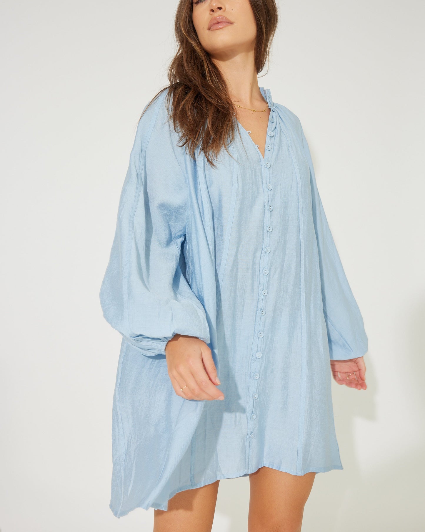 AMINA SMOCK DRESS