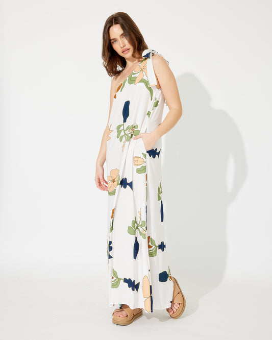 KADO ONE SHOULDER MAXI