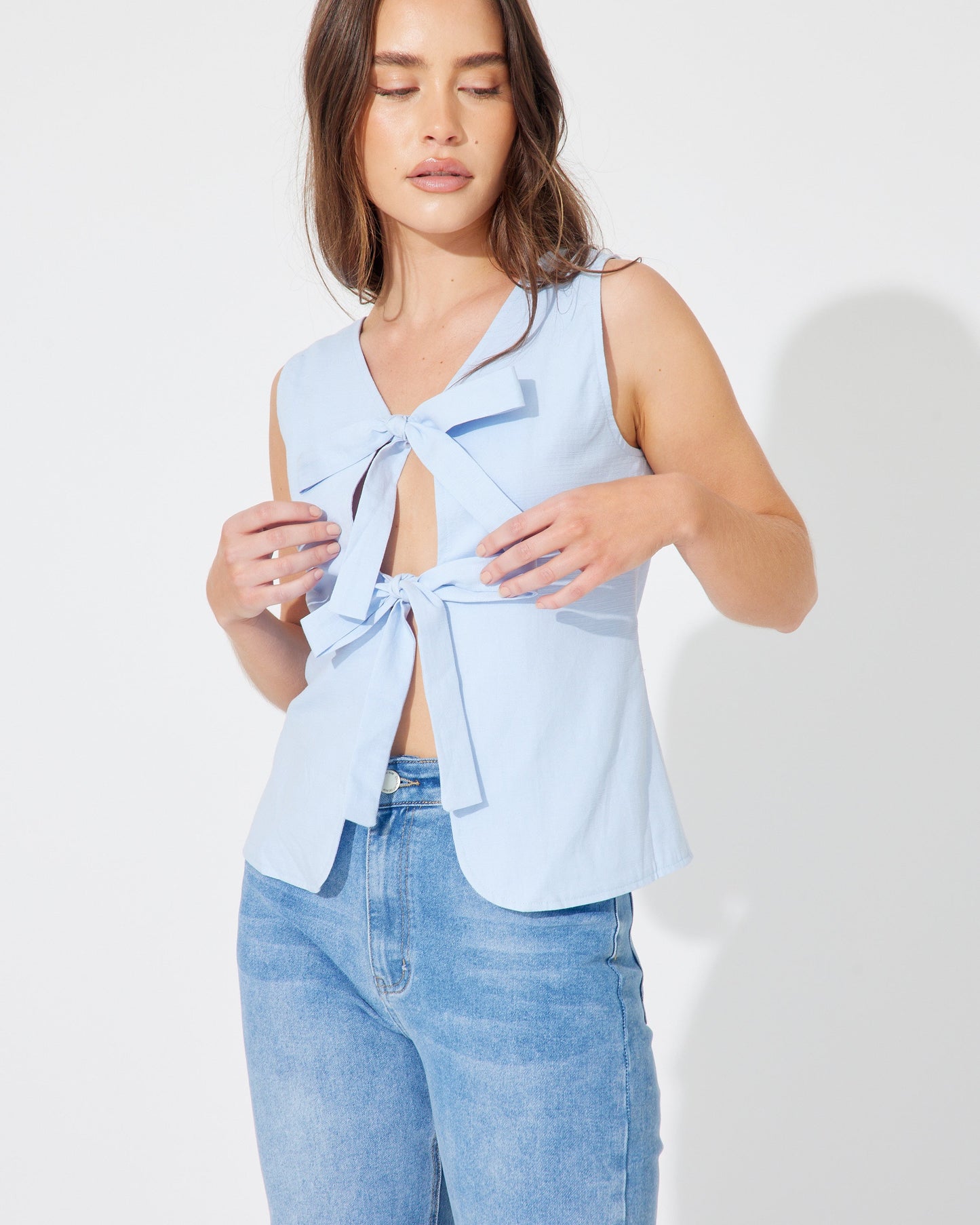 Céline Bow Top