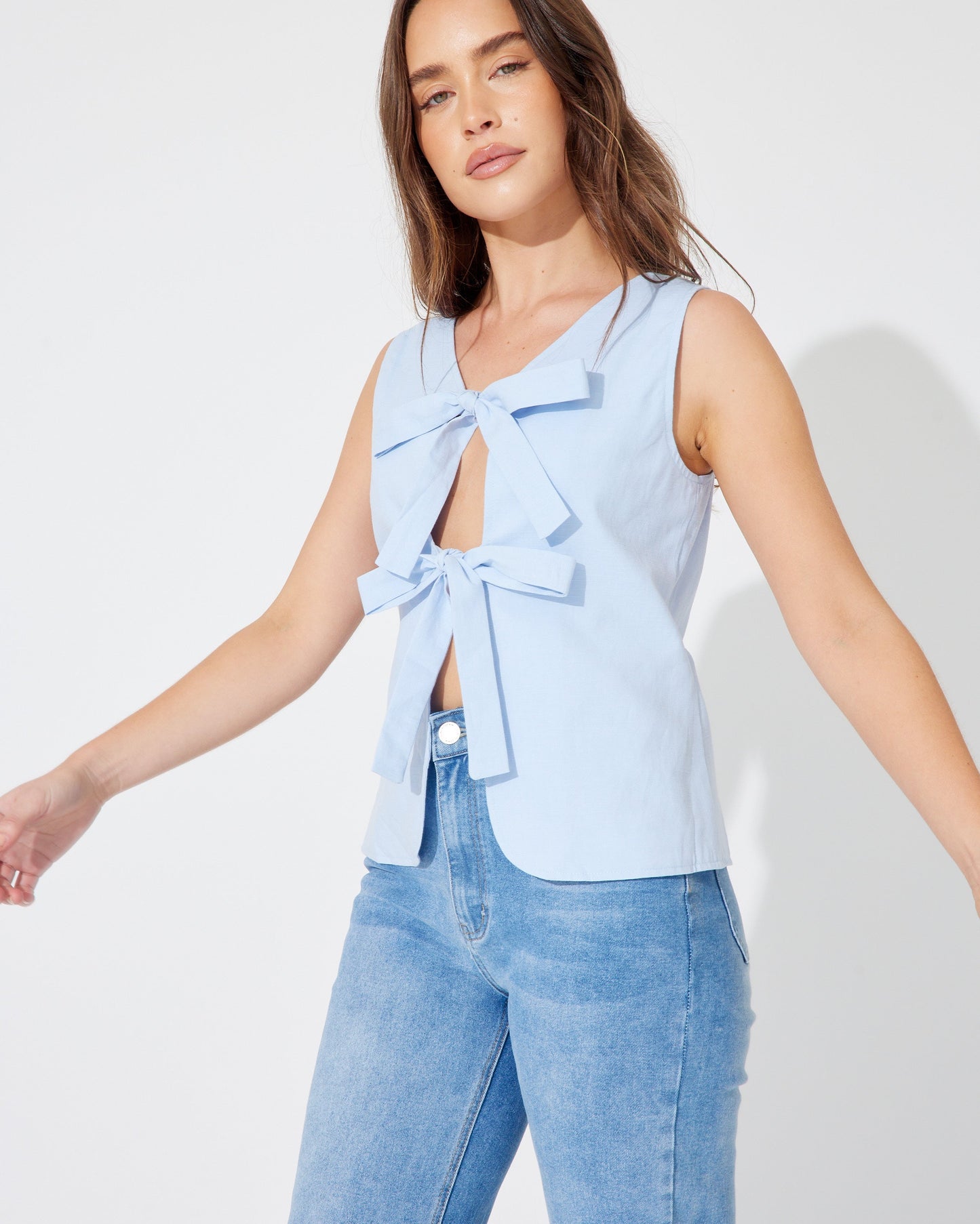 Céline Bow Top