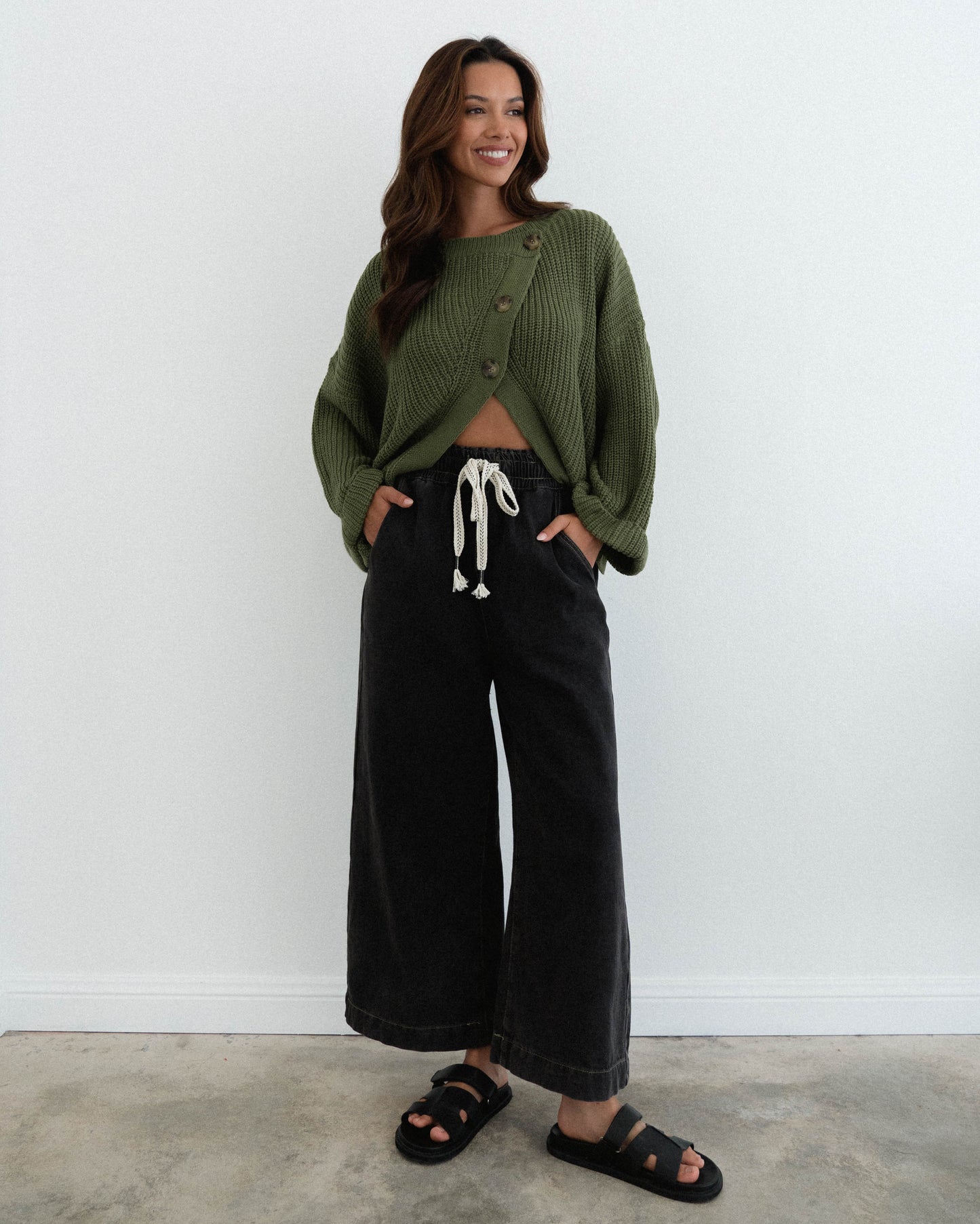 PONCHO KNIT