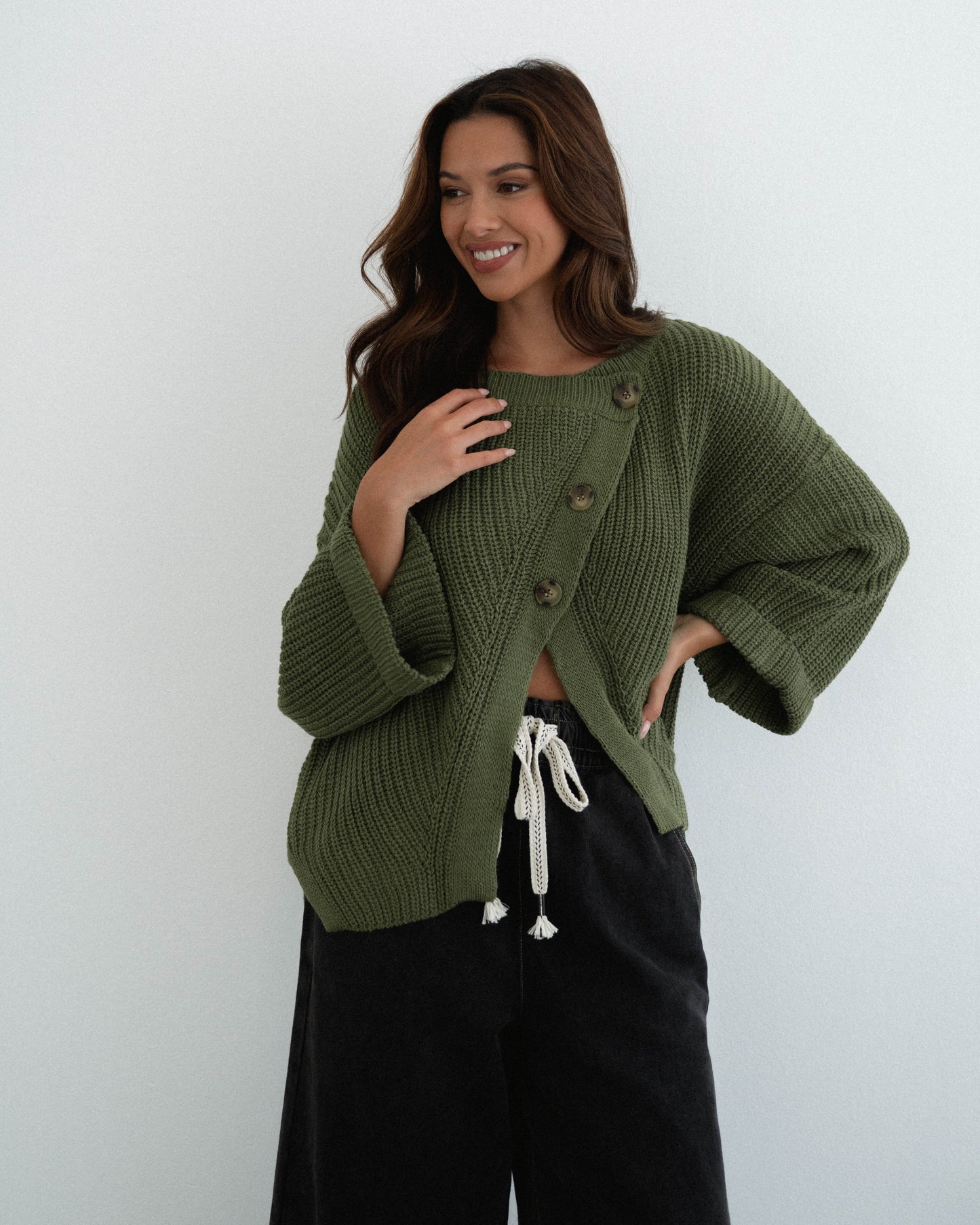 PONCHO KNIT