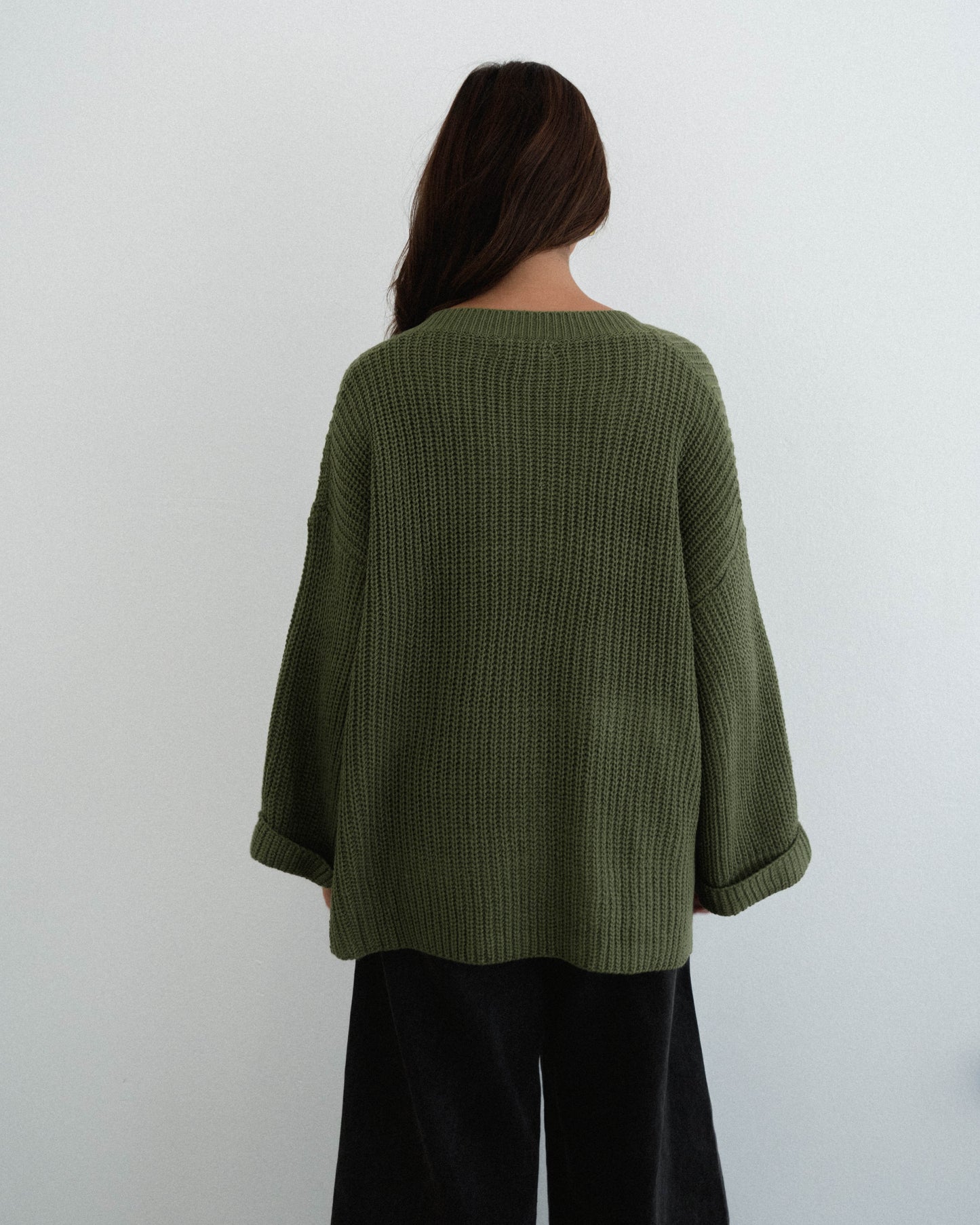 PONCHO KNIT