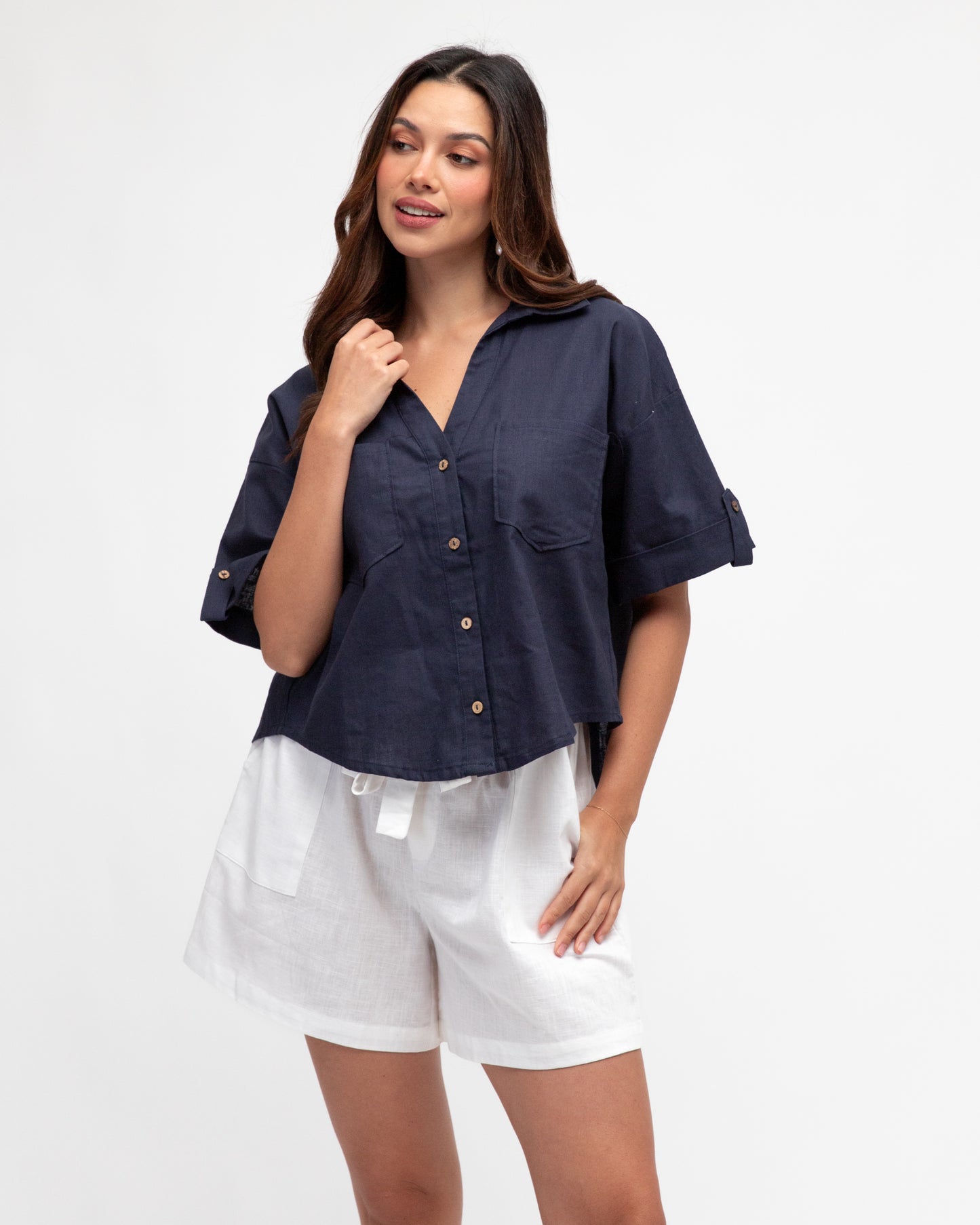 SADIE LINEN SHORT