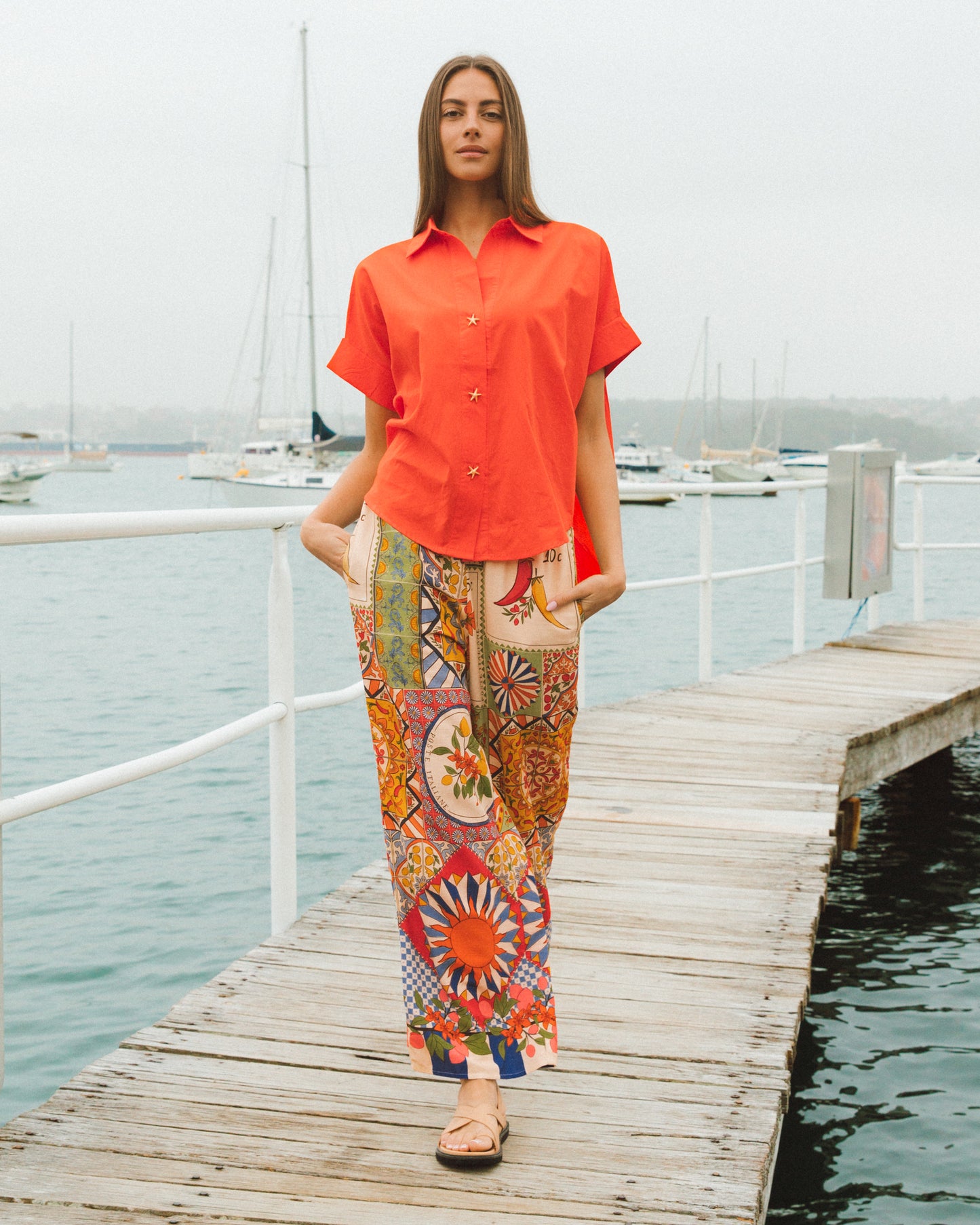 AMALFI MOSAIC PANT
