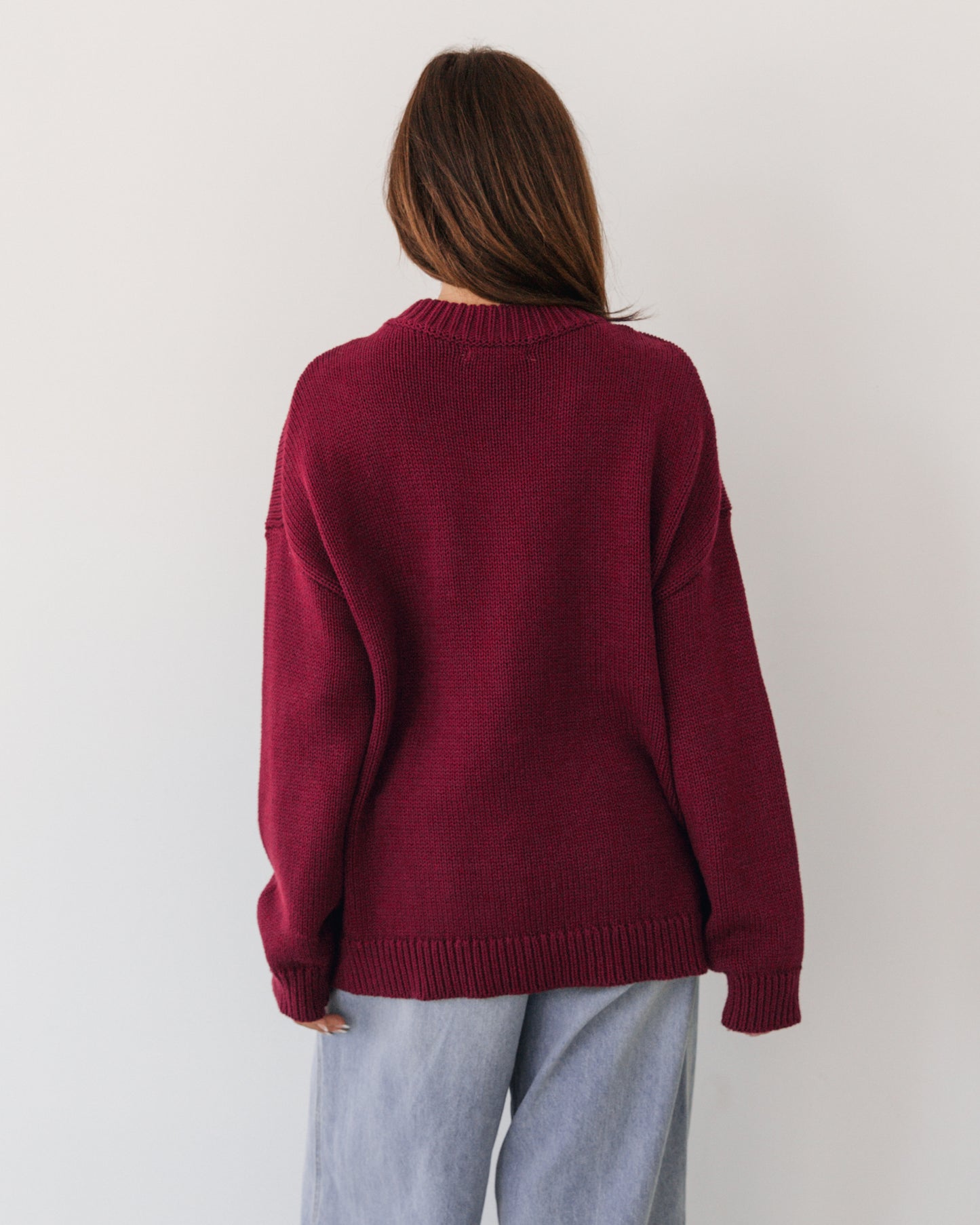 FLORAL KNIT JUMPER