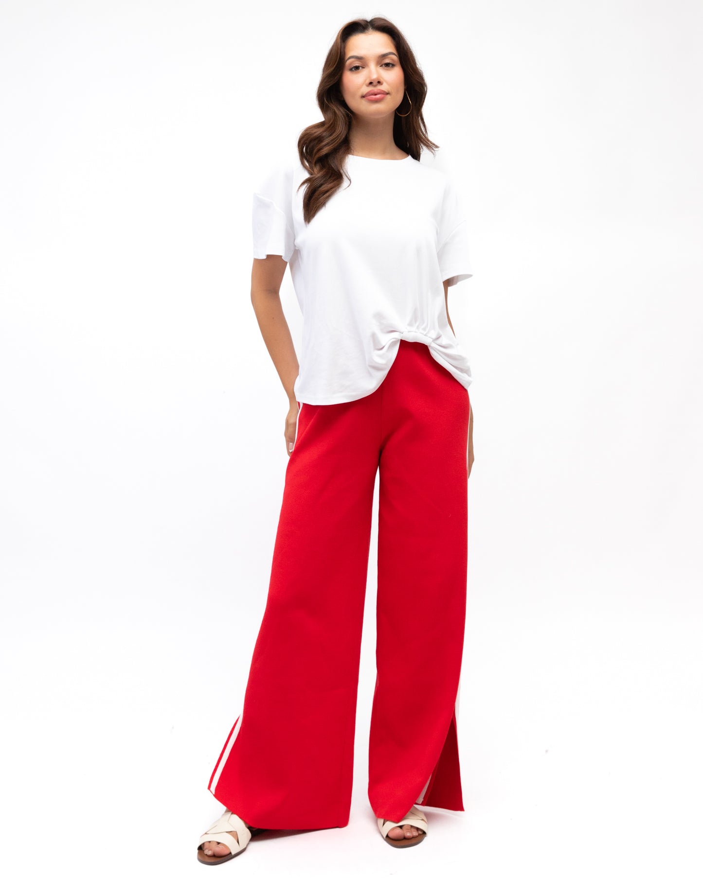 SIDE DETAIL KNIT PANT