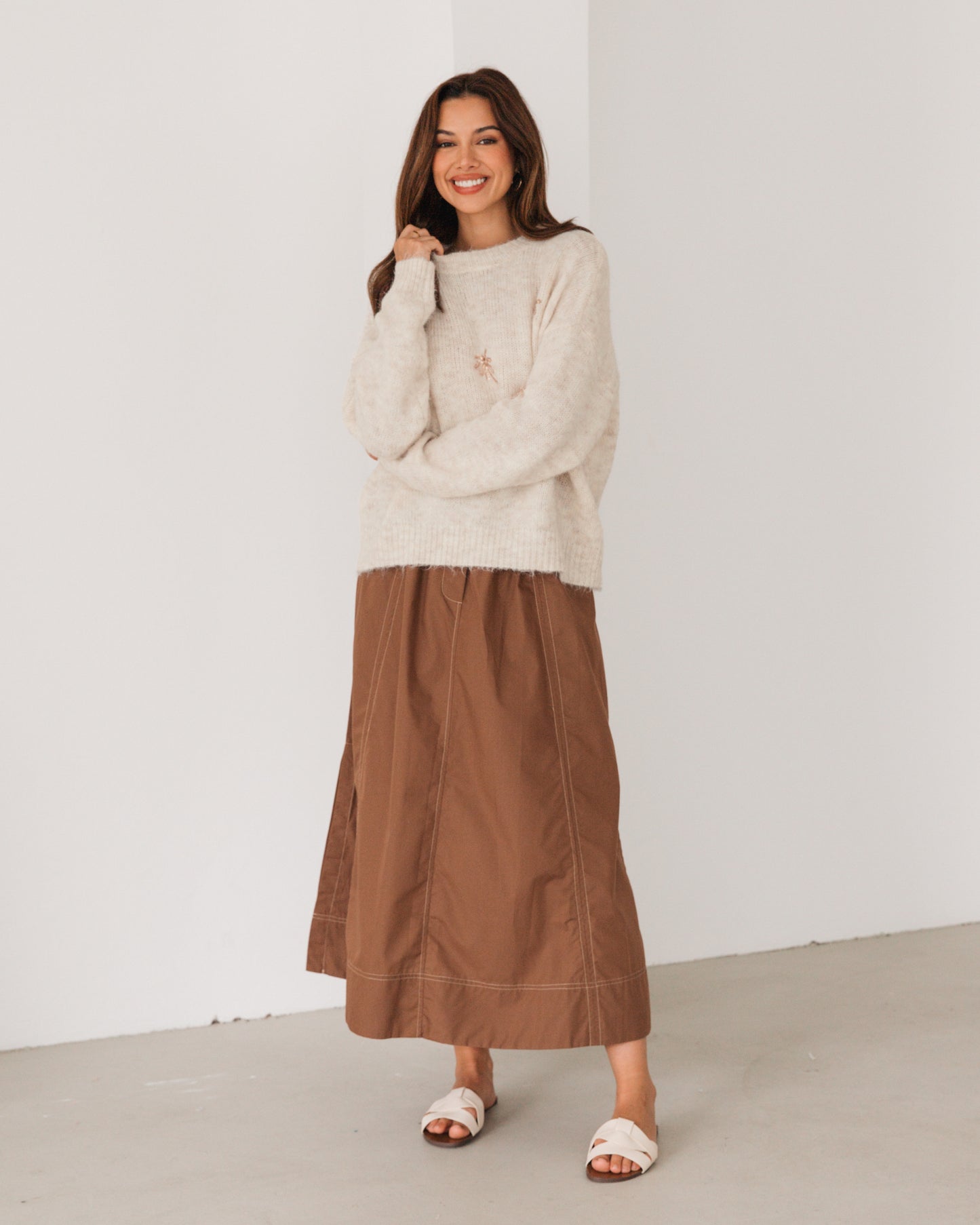 PALM KNIT JUMPER