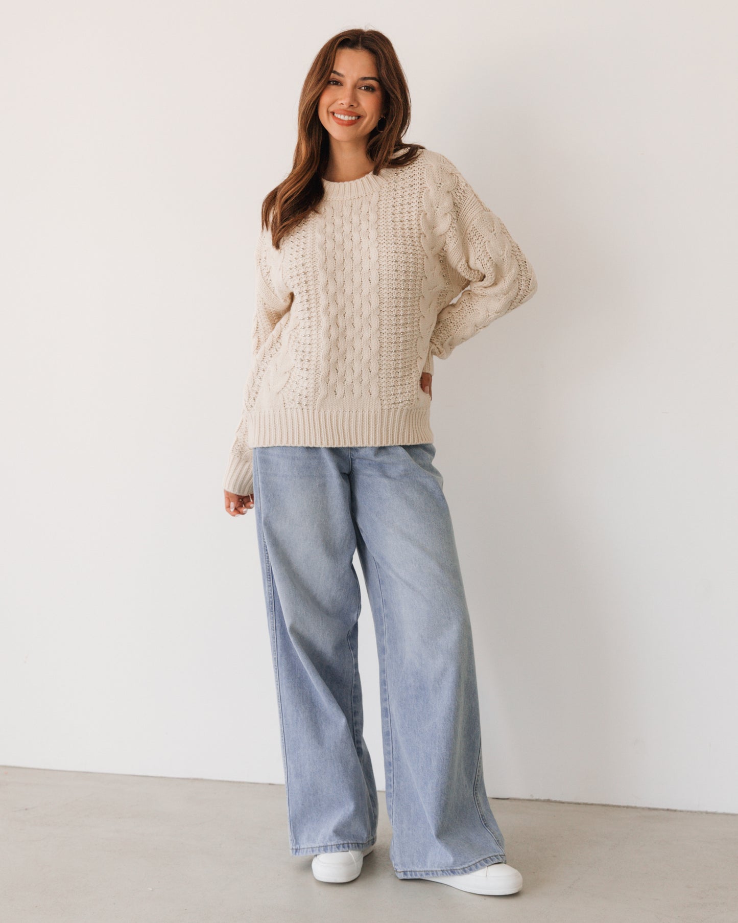 EMBELLISHED KNIT