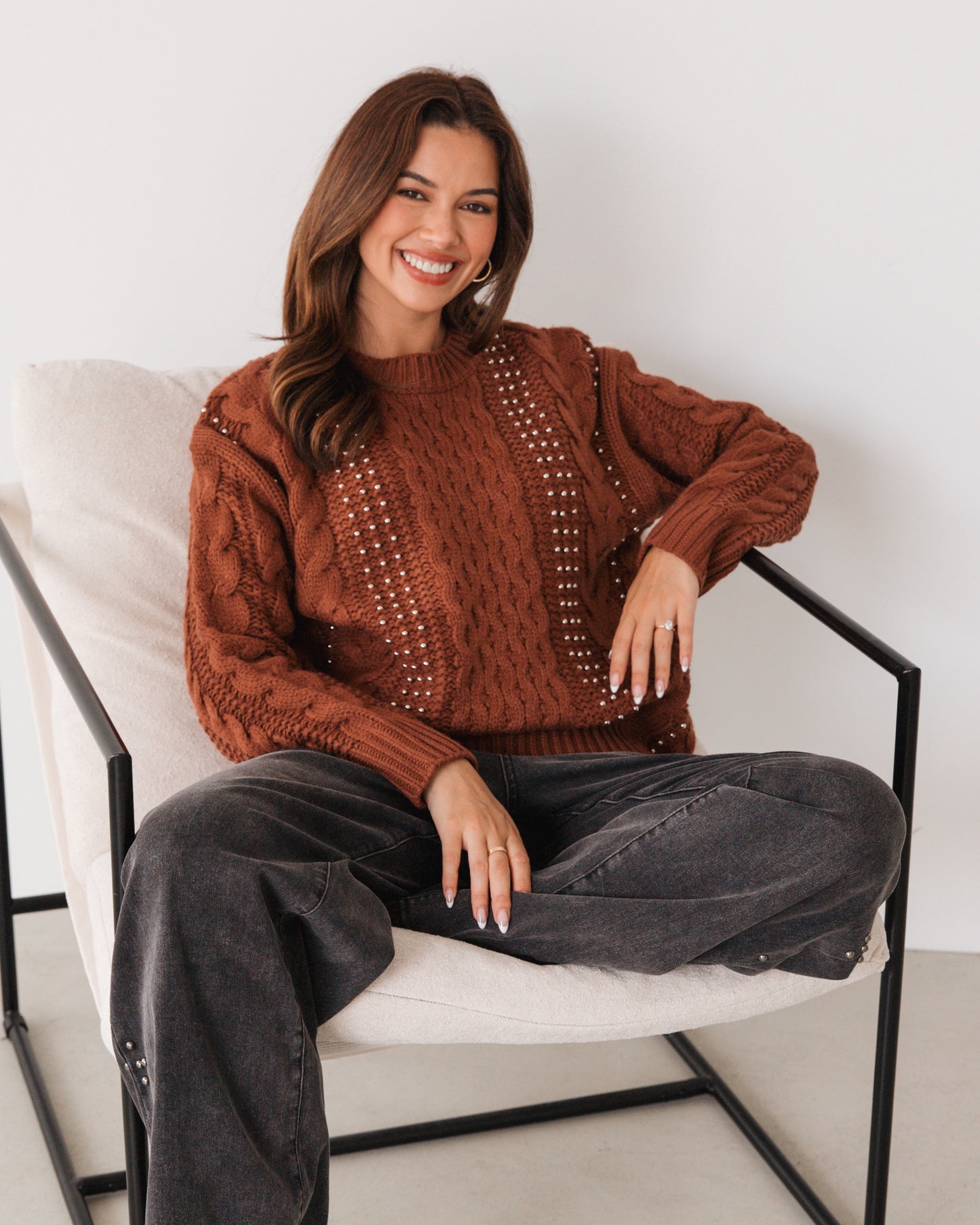 EMBELLISHED KNIT