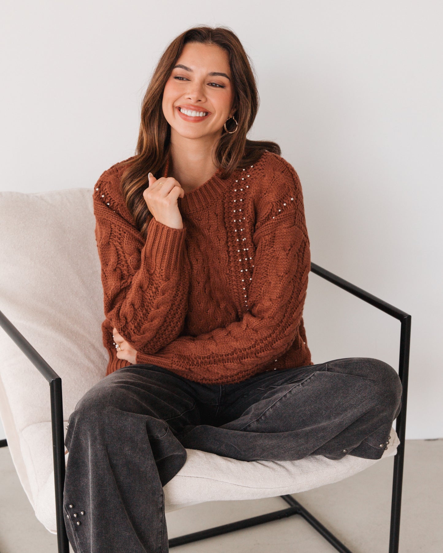 EMBELLISHED KNIT