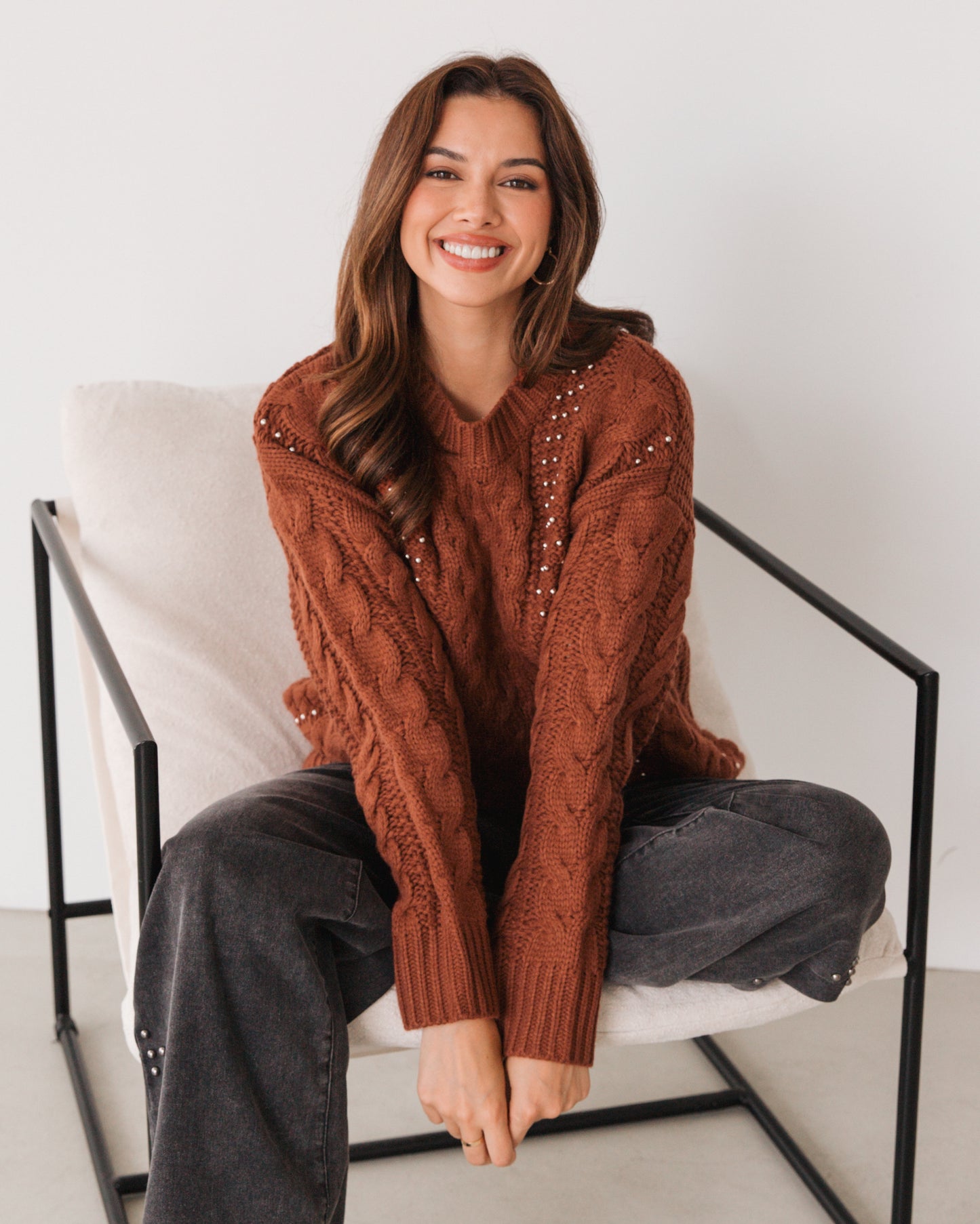 EMBELLISHED KNIT