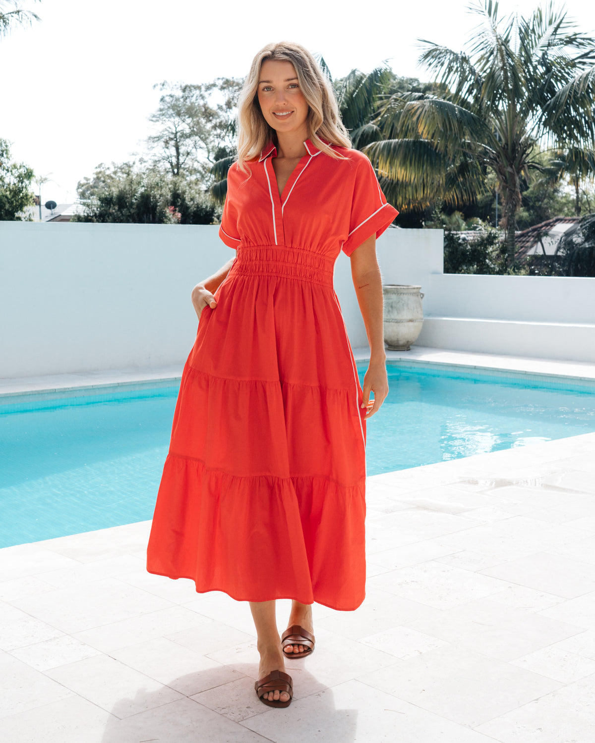 TIPPY MIDI DRESS