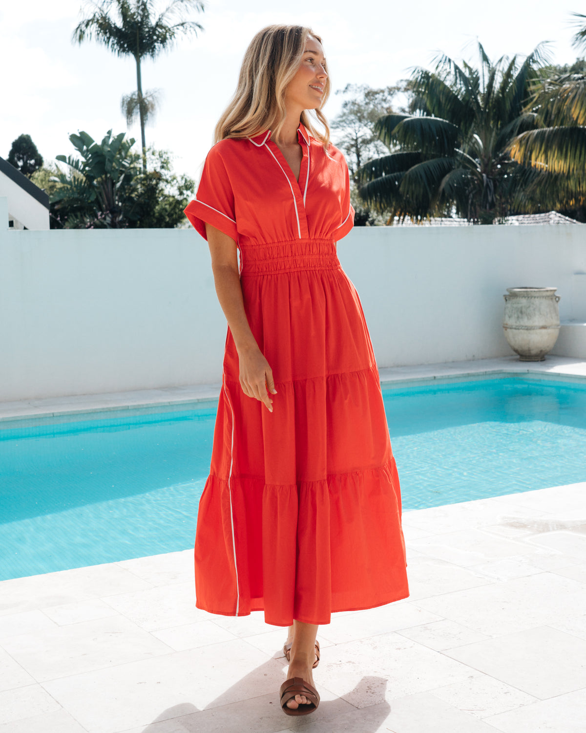TIPPY MIDI DRESS