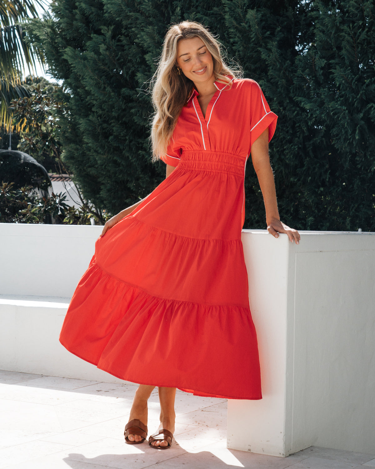 TIPPY MIDI DRESS