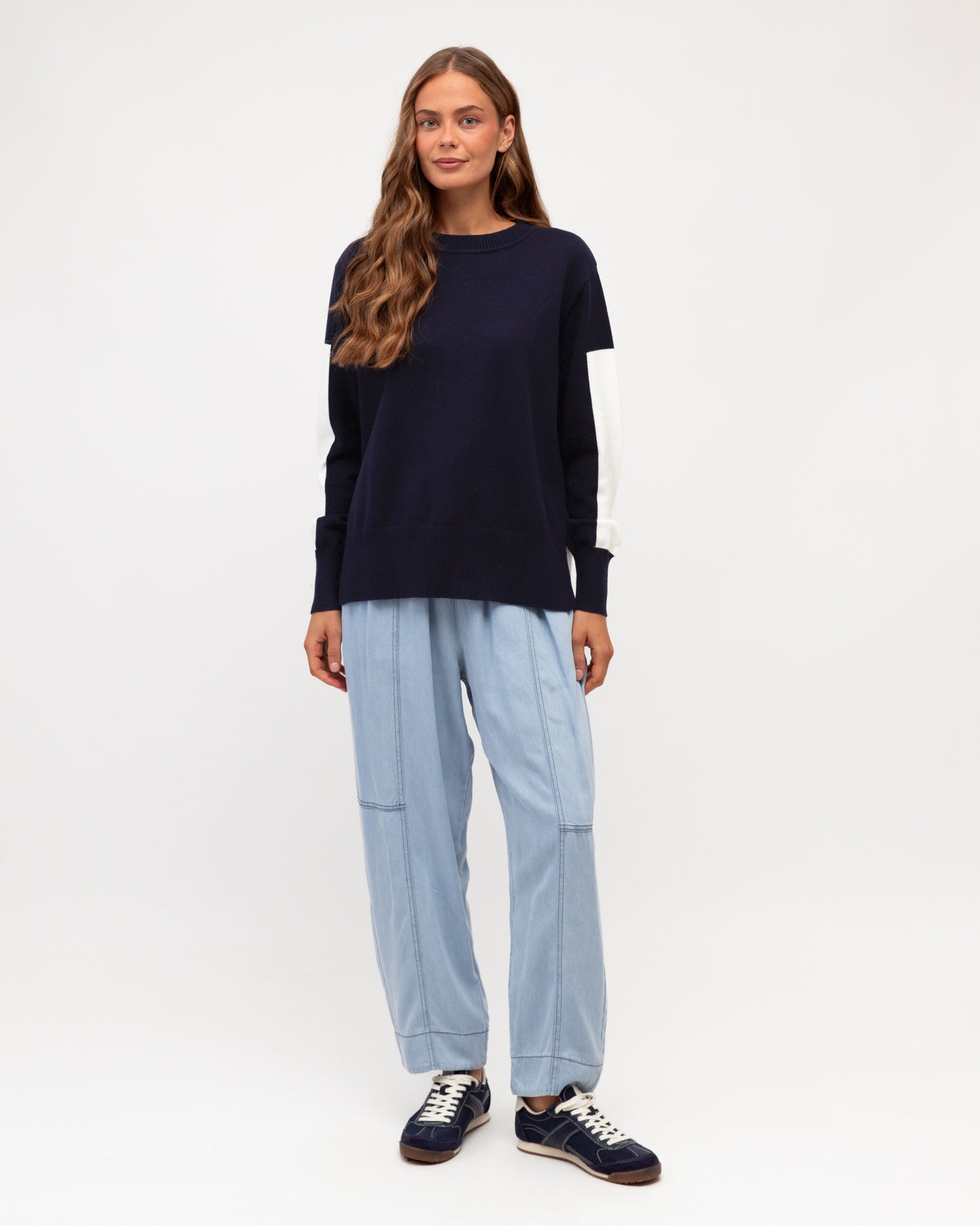 MADDISON CONTRAST JUMPER