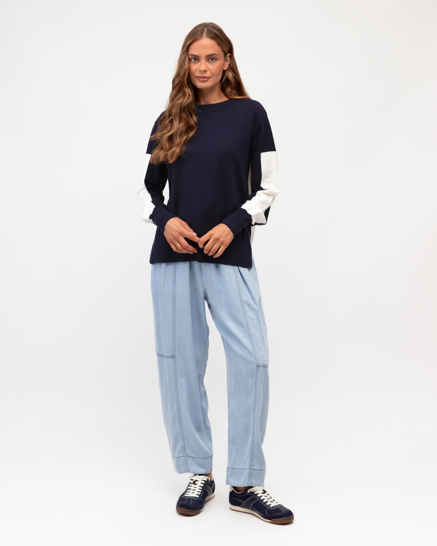 MADDISON CONTRAST JUMPER