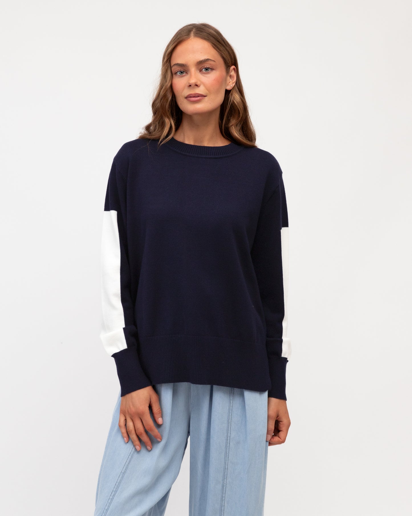 MADDISON CONTRAST JUMPER