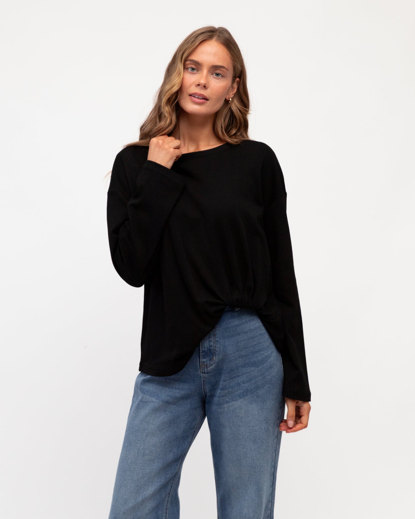 EAST TUCK TEE LONG SLEEVED