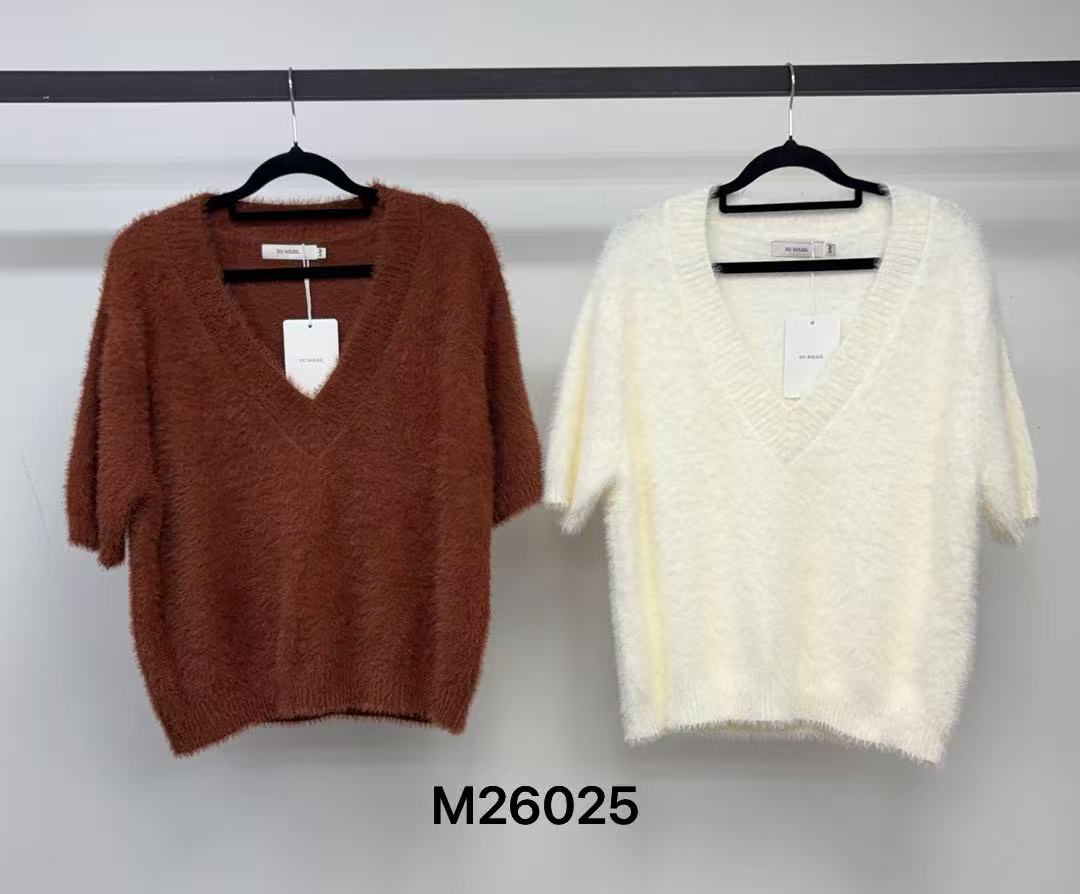 FOREVER V-NECK KNIT