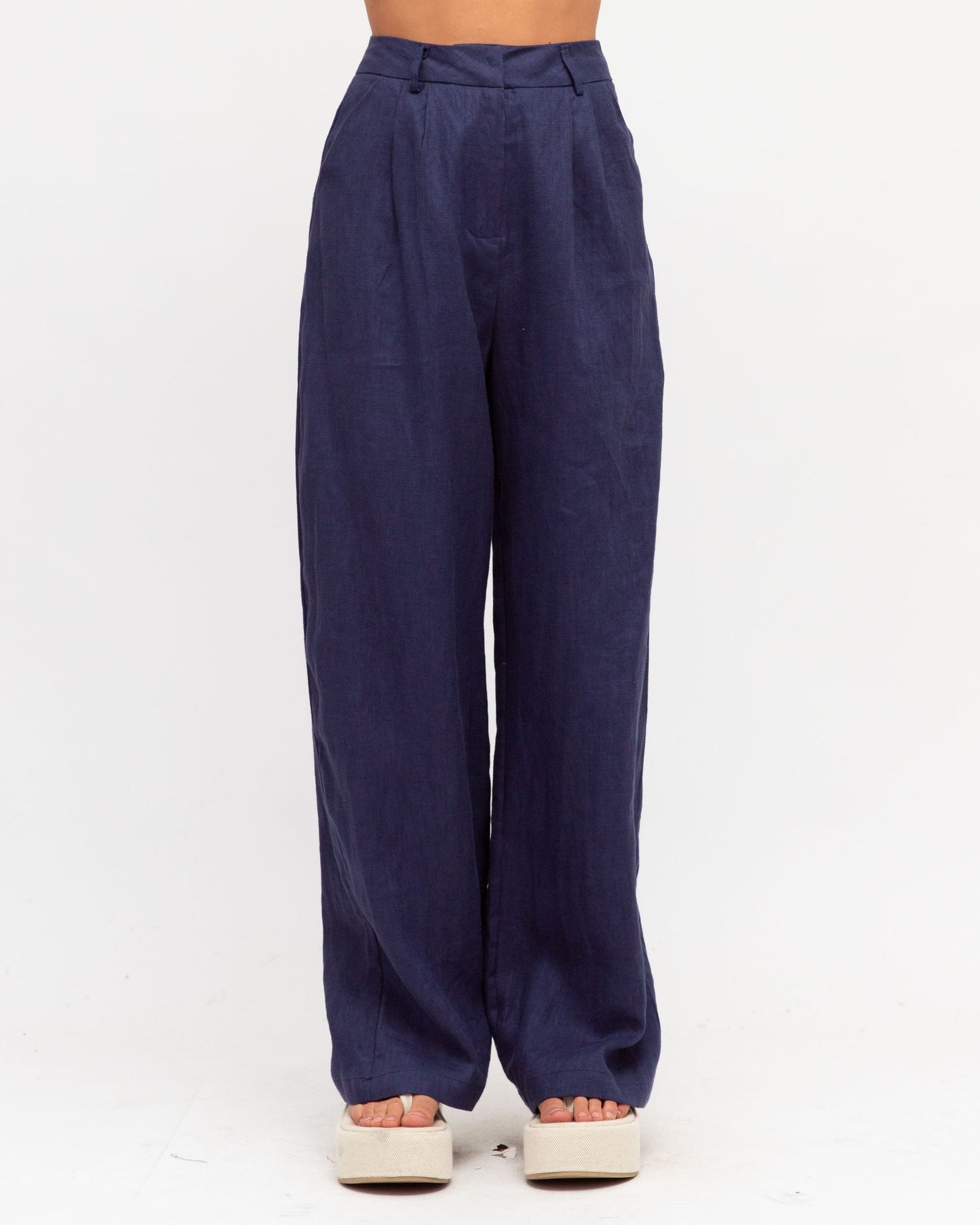 CHLOE 100% LINEN PANT