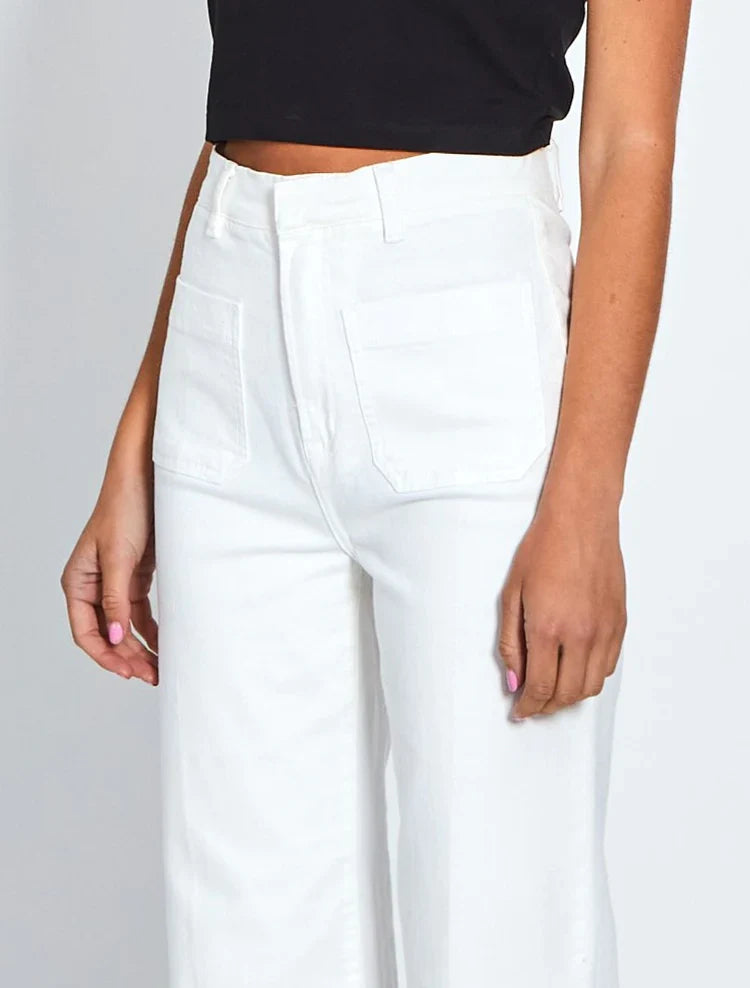 MILAN White Denim Jean