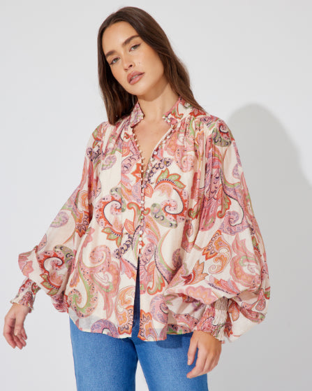 PORTUGAL DREAMS BLOUSE