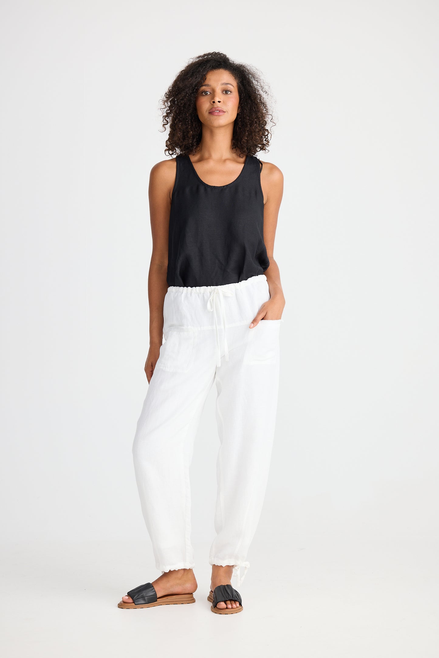 AMAZON PANT LINEN BLEND