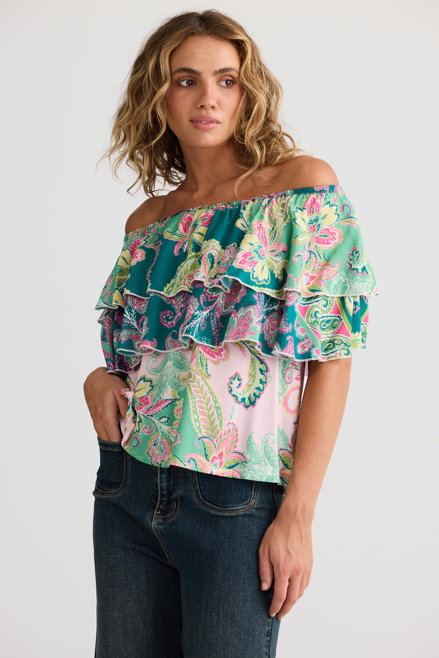 GATEWAY TOP PAISLEY DREAM