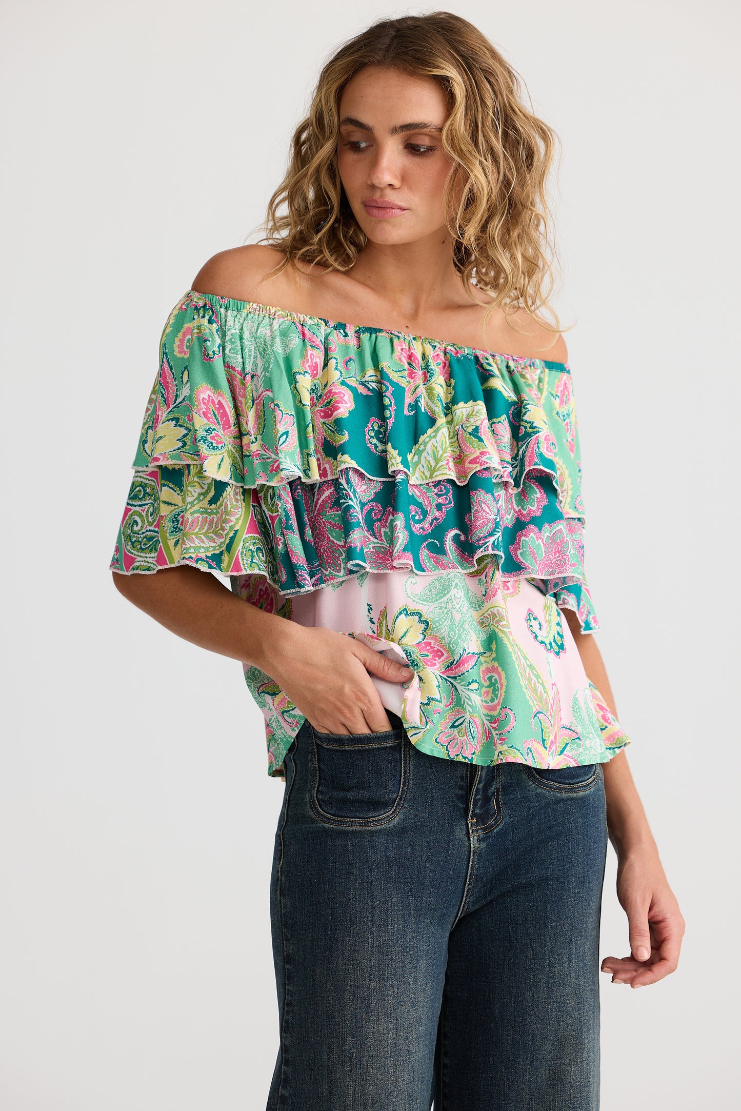 GATEWAY TOP PAISLEY DREAM