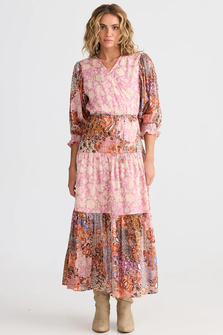 TARA WRAP DRESS
