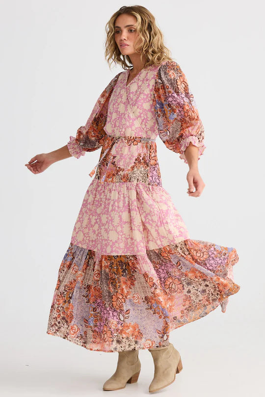 TARA WRAP DRESS