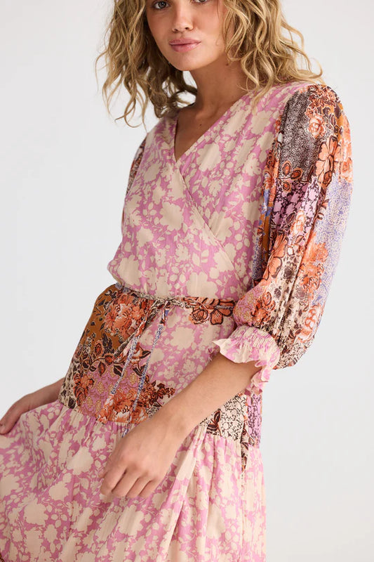 TARA WRAP DRESS