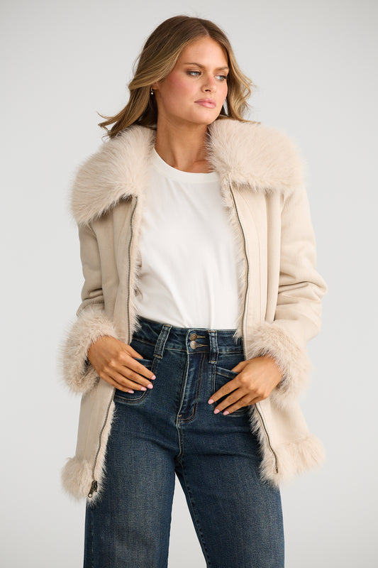 SABLE REVERSIBLE JACKET