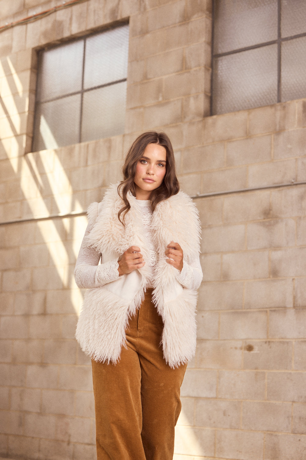 LUNA FUR VEST