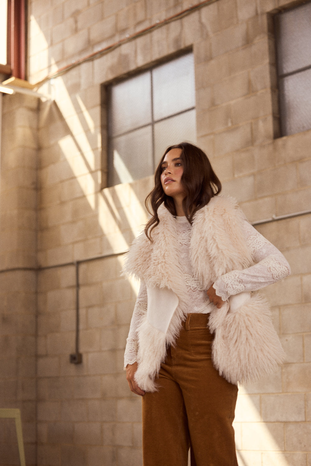 LUNA FUR VEST
