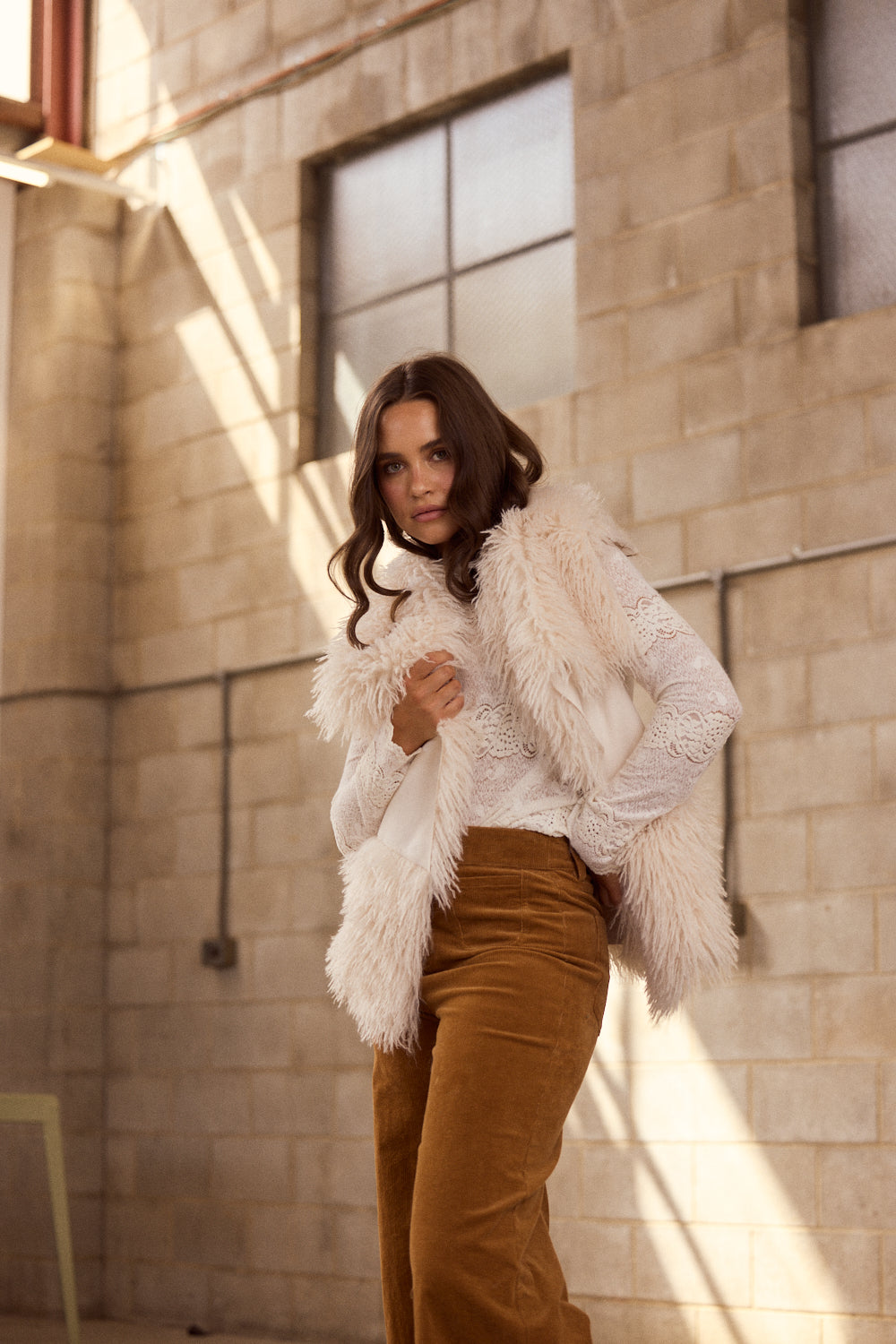LUNA FUR VEST