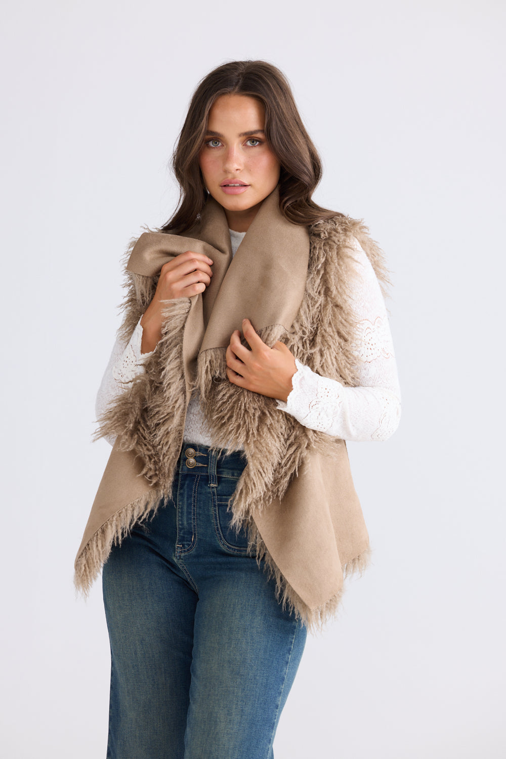 LUNA FUR VEST