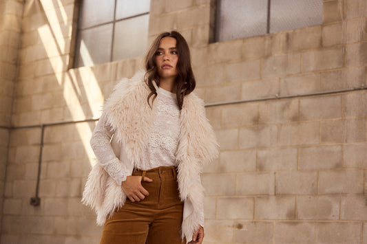 LUNA FUR VEST