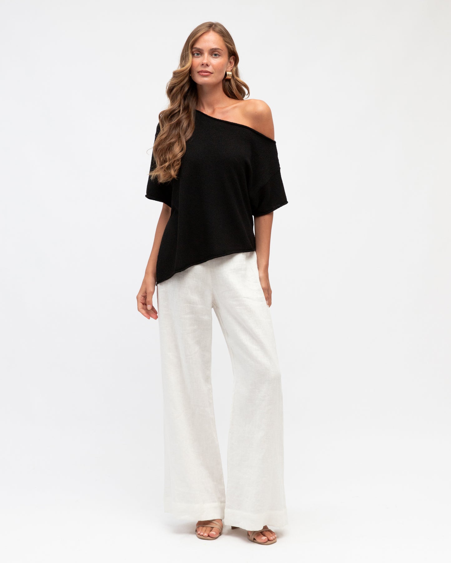 BOUCLE KNIT TOP