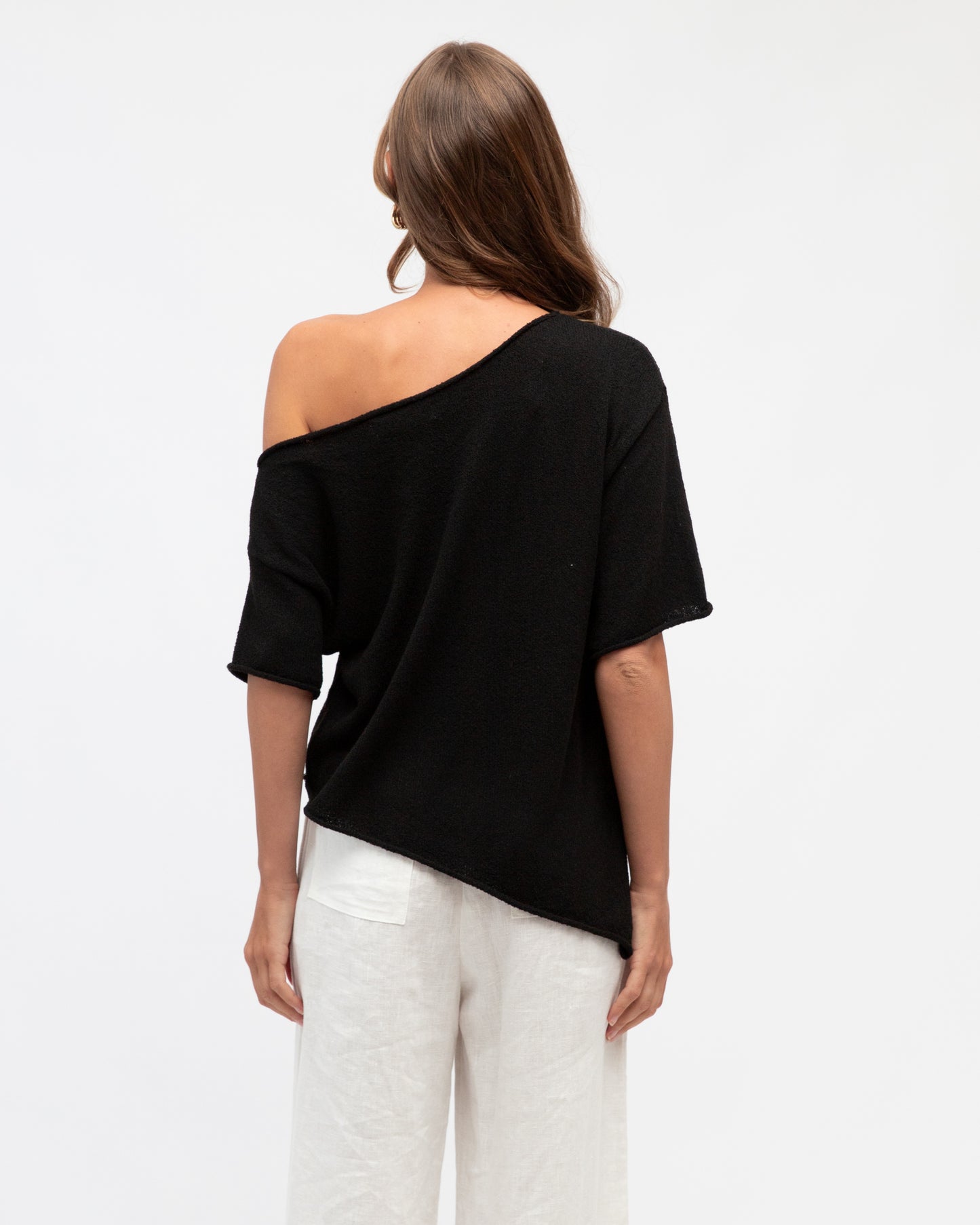 BOUCLE KNIT TOP