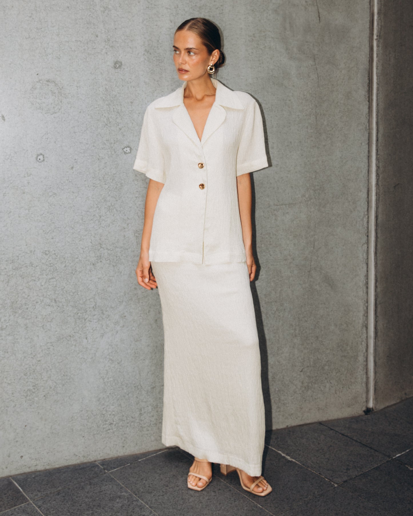THE CLOSET TEXTURED SHIRT