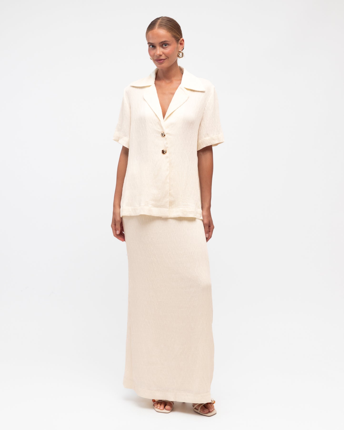 THE CLOSET TEXTURED SHIRT