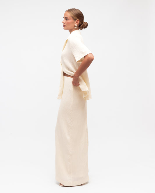 THE CLOSET TEXTURED MAXI