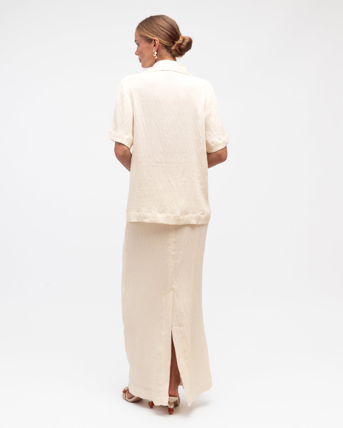 THE CLOSET TEXTURED MAXI