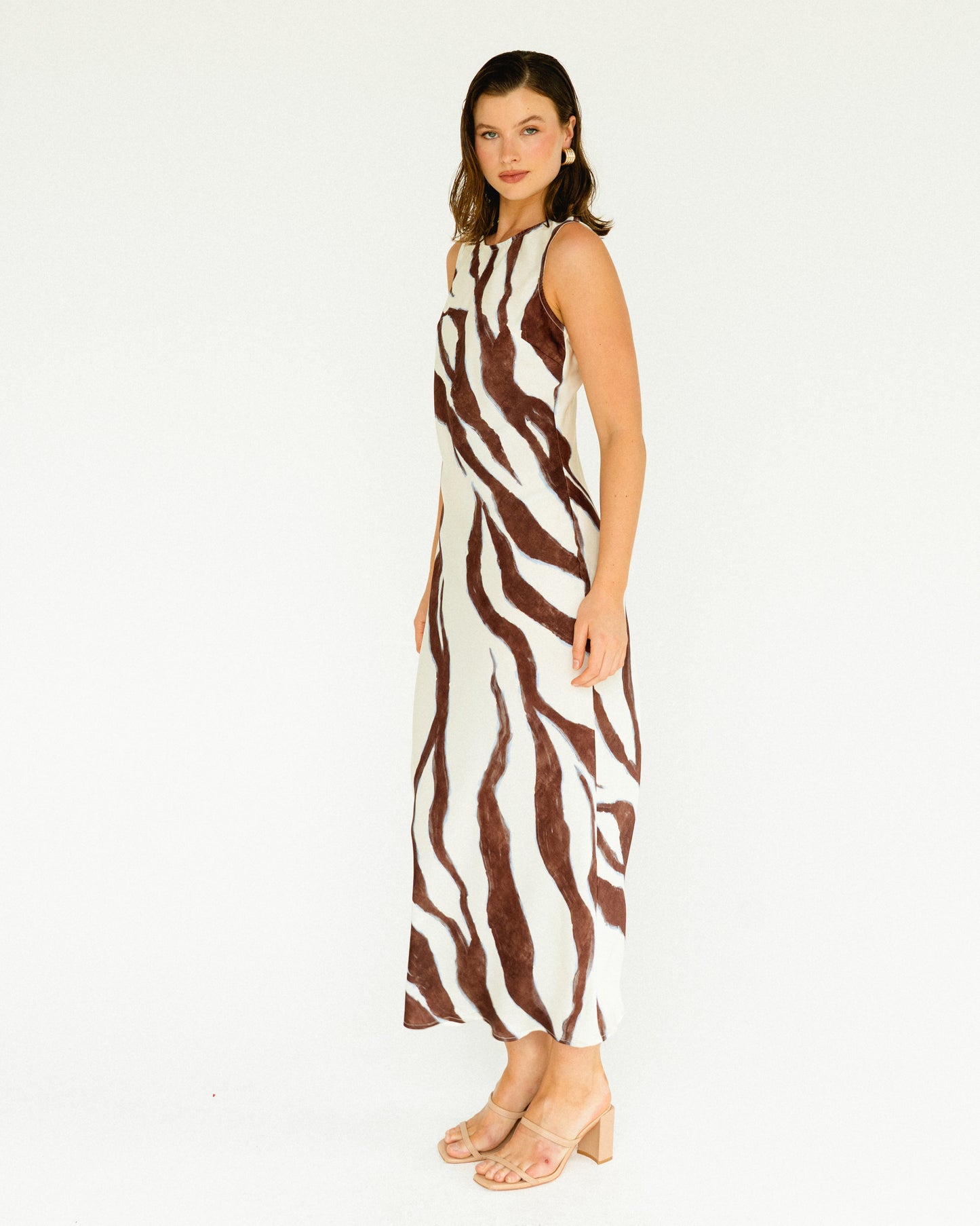 ZEBRA MAXI DRESS